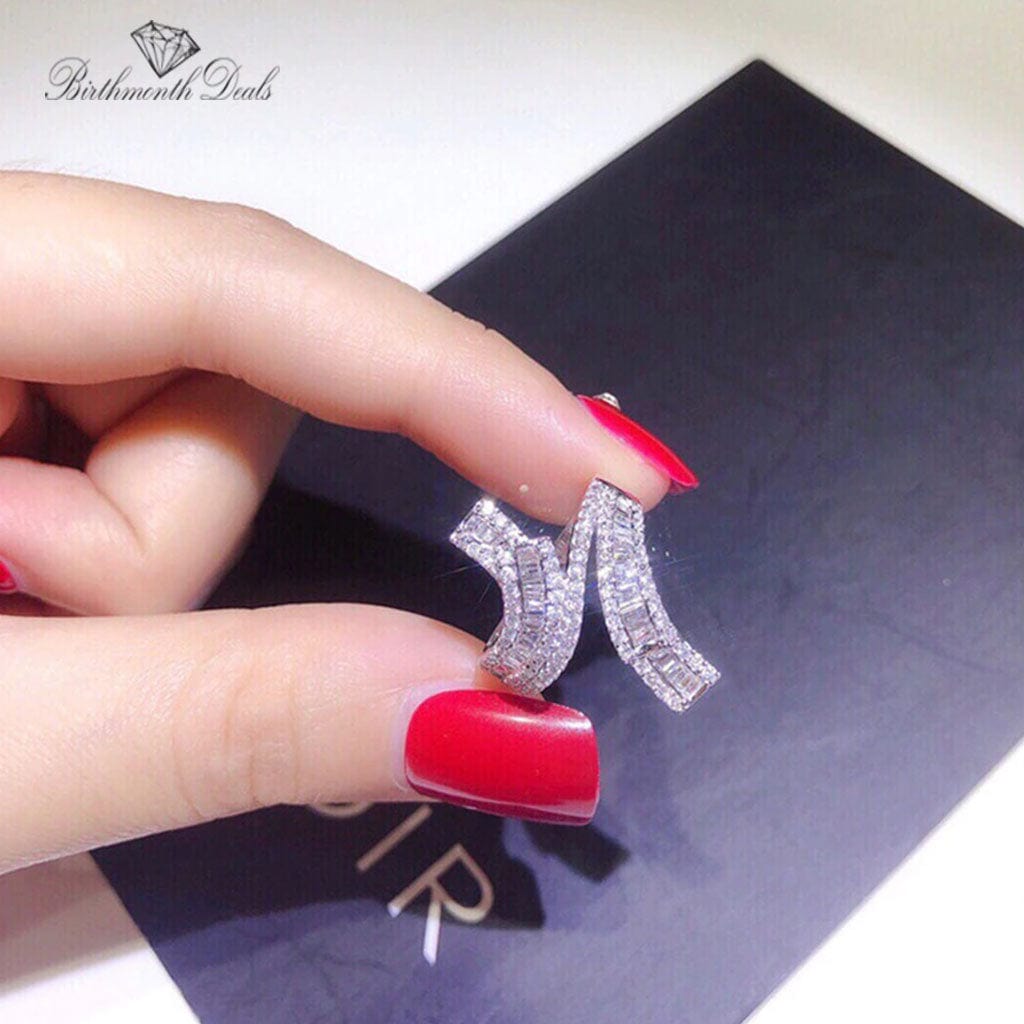 April Diamond Birthstone Ring - Birthmonth Deals