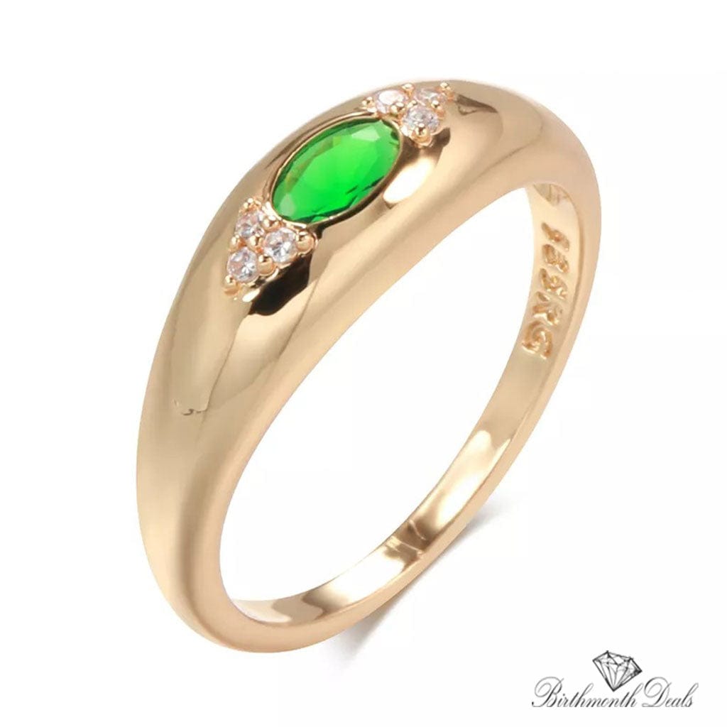 May Emerald Birthstone Ring - Birthmonth Deals