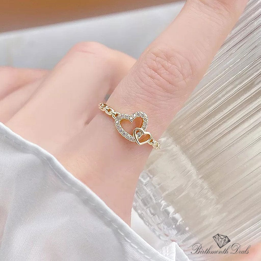 April Diamond Birthstone Ring - Birthmonth Deals