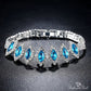 March Aquamarine Birthstone Bracelet - Birthmonth Deals