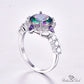 June Alexandrite Birthstone Ring - Birthmonth Deals
