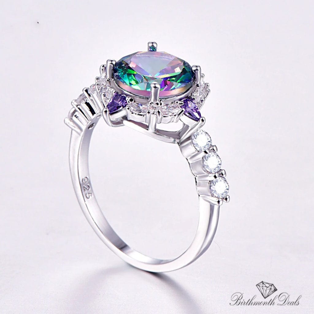 June Alexandrite Birthstone Ring - Birthmonth Deals