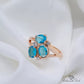 March Aquamarine Birthstone Ring - Birthmonth Deals