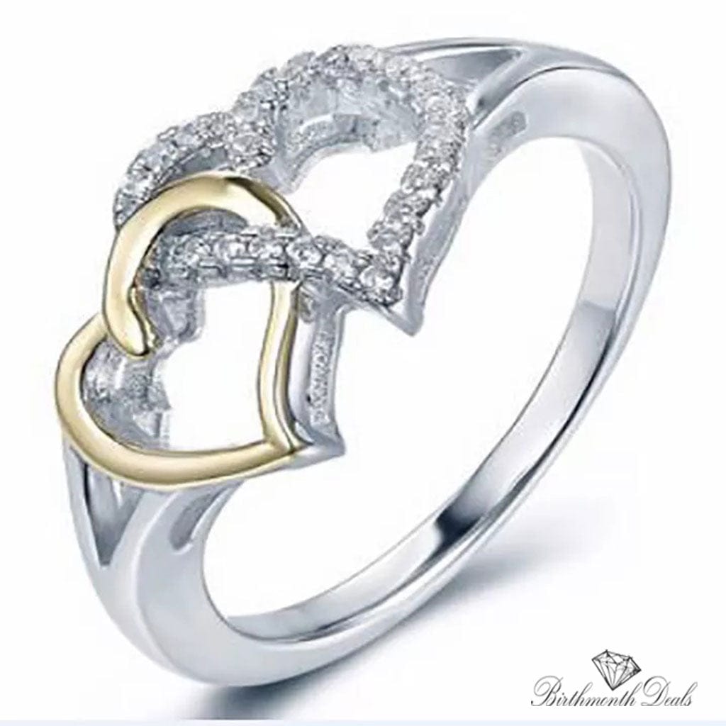 April Diamond Birthstone Ring - Birthmonth Deals