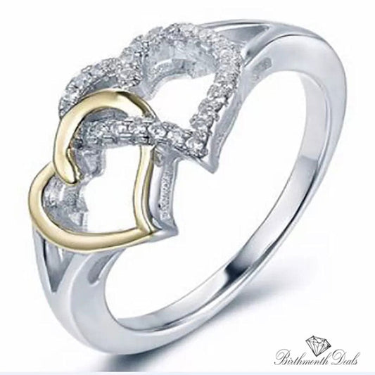 April Diamond Birthstone Ring - Birthmonth Deals