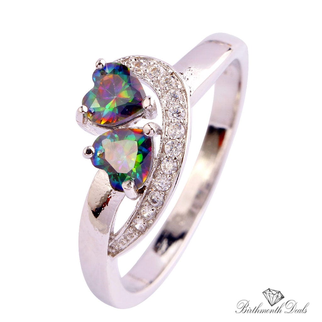 June Alexandrite Birthstone Ring - Birthmonth Deals