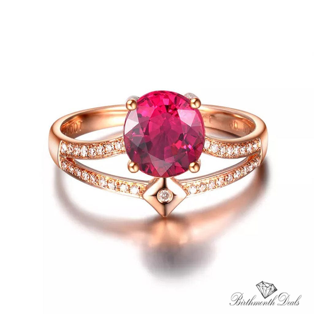 July Ruby Birthstone Ring - Birthmonth Deals