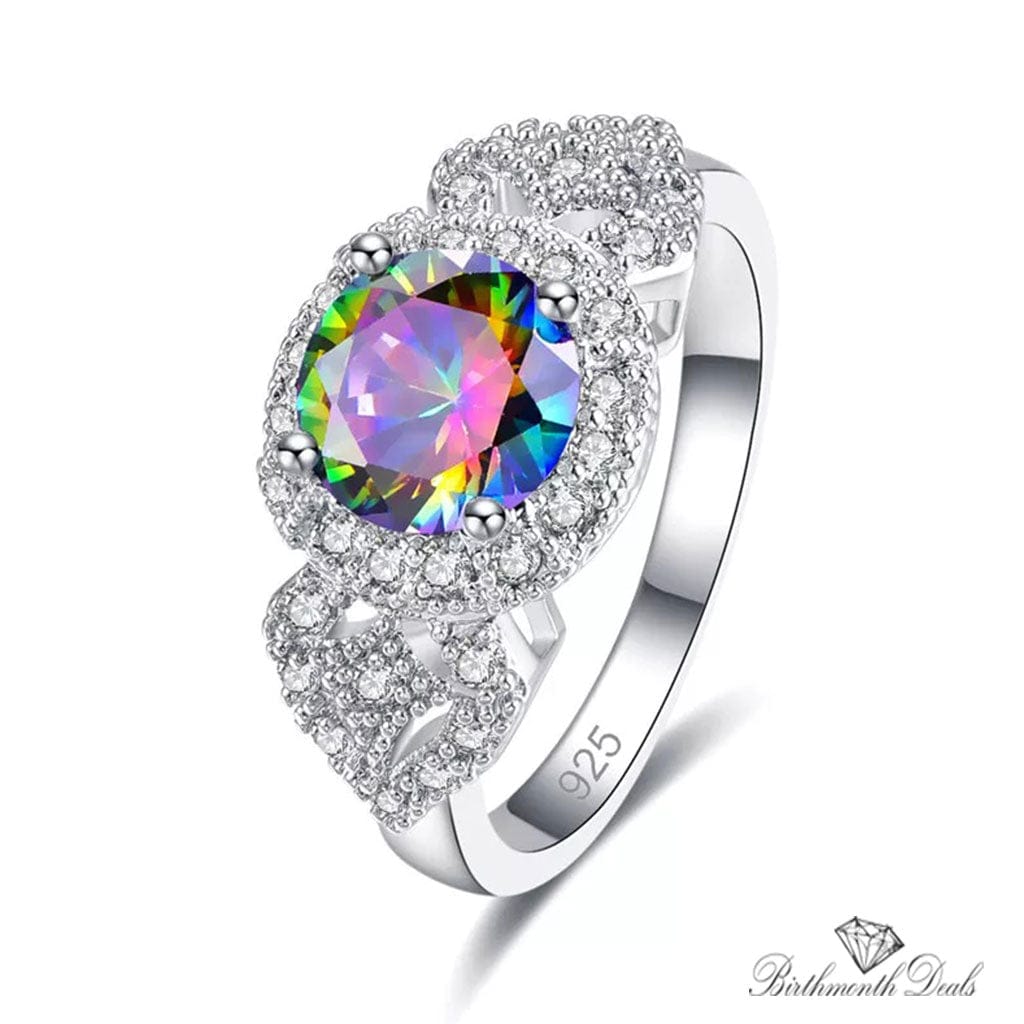 June Alexandrite Birthstone Ring - Birthmonth Deals