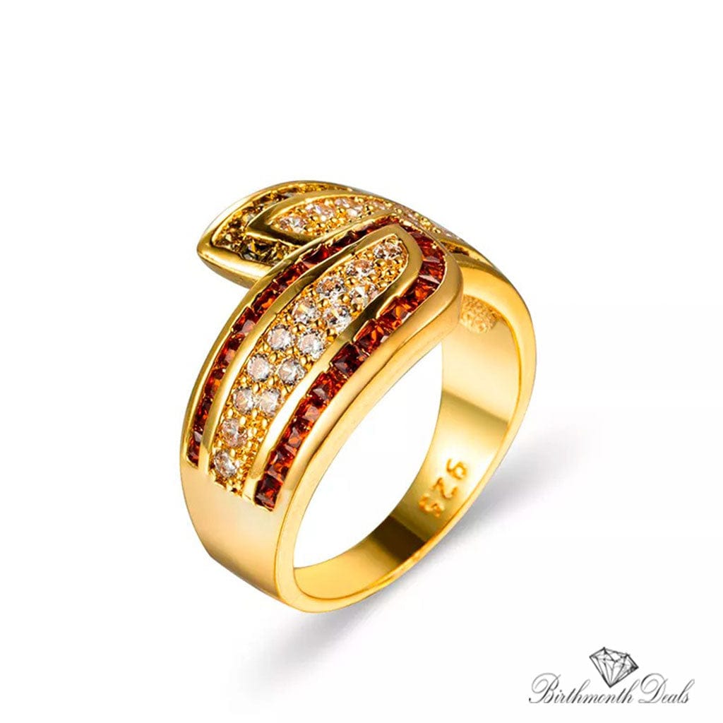 July Ruby Birthstone Ring - Birthmonth Deals