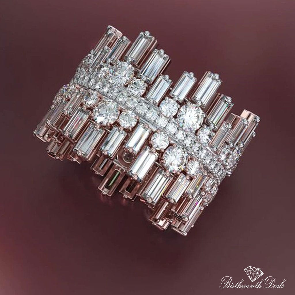 April Diamond Birthstone Ring - Birthmonth Deals