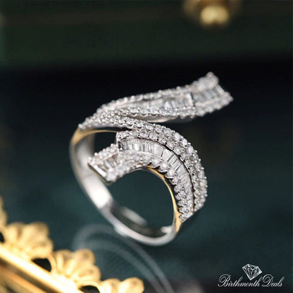 April Diamond Birthstone Ring - Birthmonth Deals