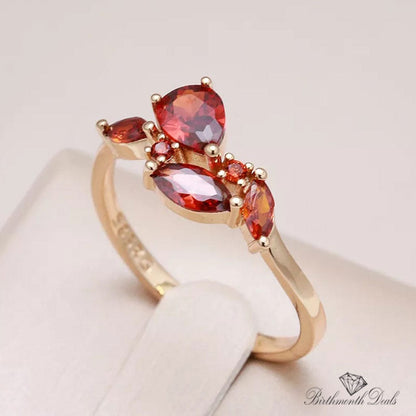 July Ruby Birthstone Ring - Birthmonth Deals