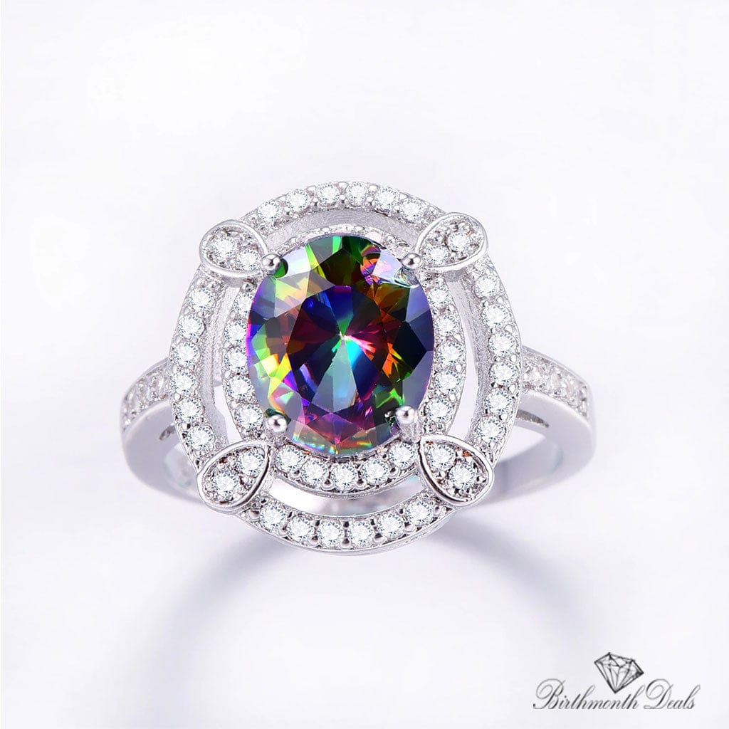 June Alexandrite Birthstone Ring - Birthmonth Deals