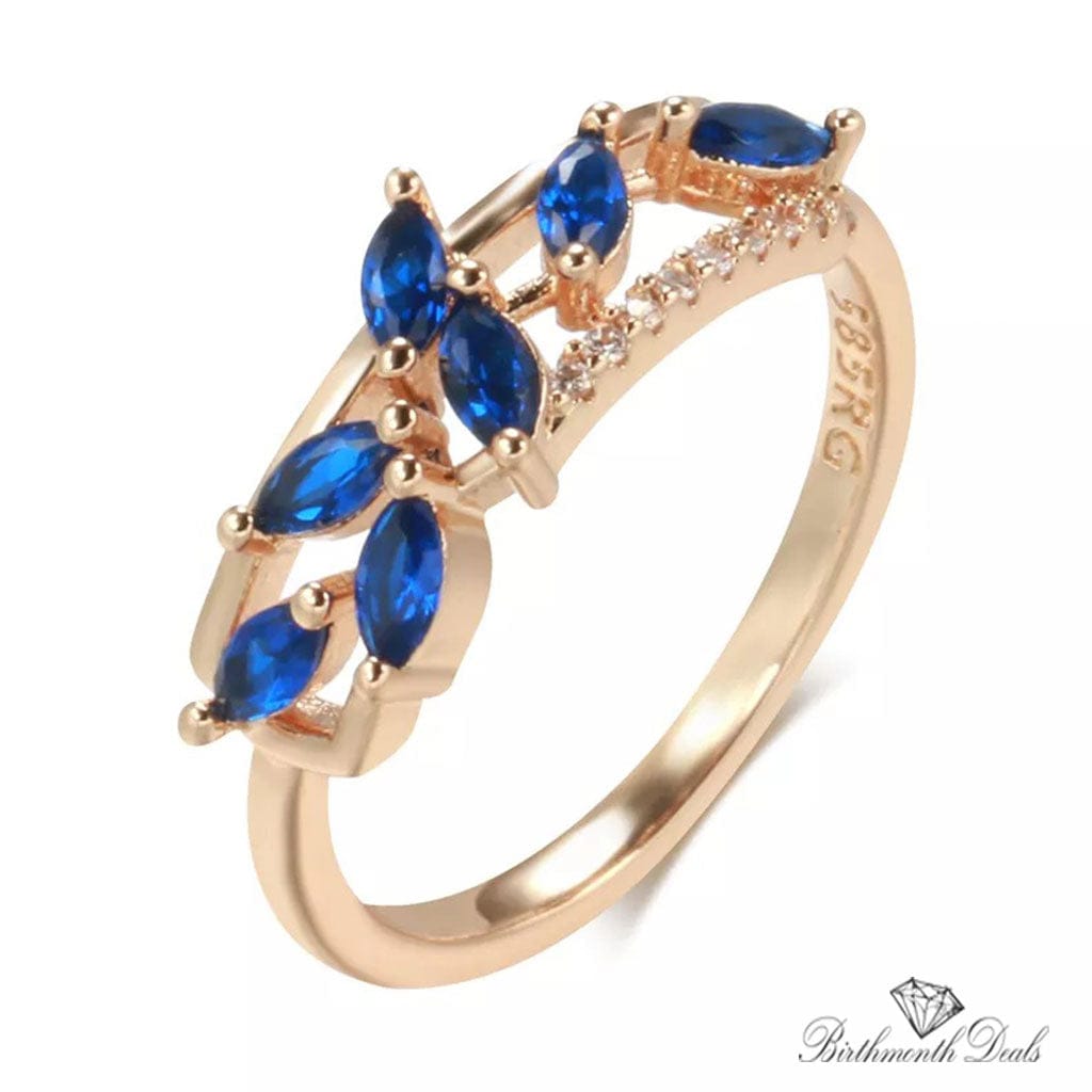 September Sapphire Birthstone Ring - Birthmonth Deals