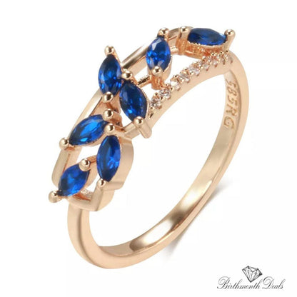 September Sapphire Birthstone Ring - Birthmonth Deals