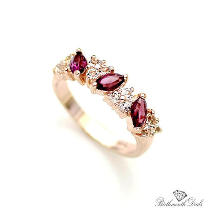 July Ruby Birthstone Ring - Birthmonth Deals