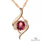 January Garnet Birthstone Necklace - Birthmonth Deals