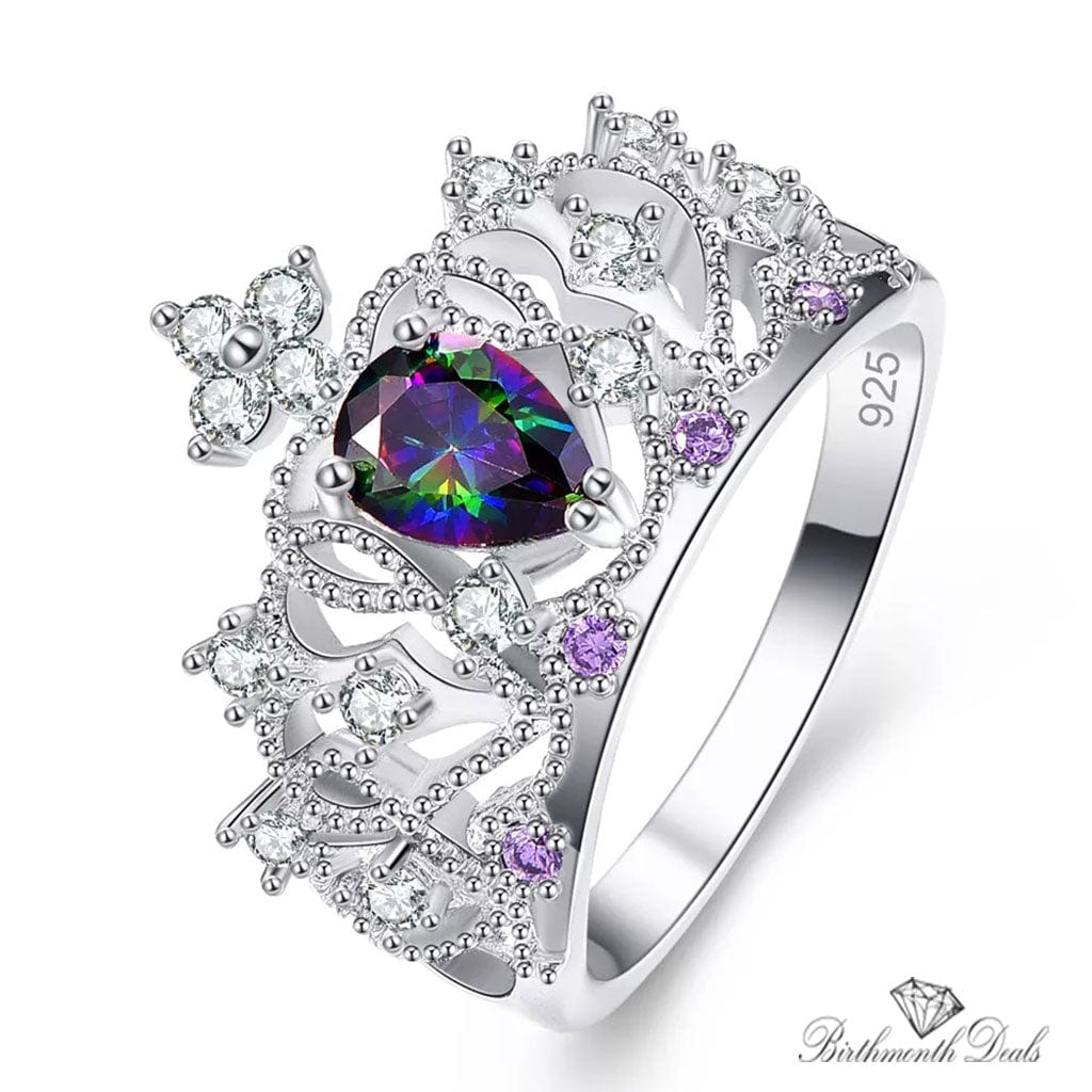 June Alexandrite Birthstone Ring - Birthmonth Deals