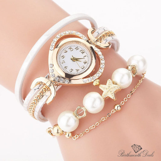 June Pearl Watch - Birthmonth Deals