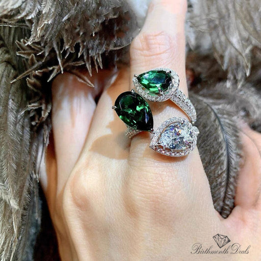 May Emerald Birthstone Ring - Birthmonth Deals