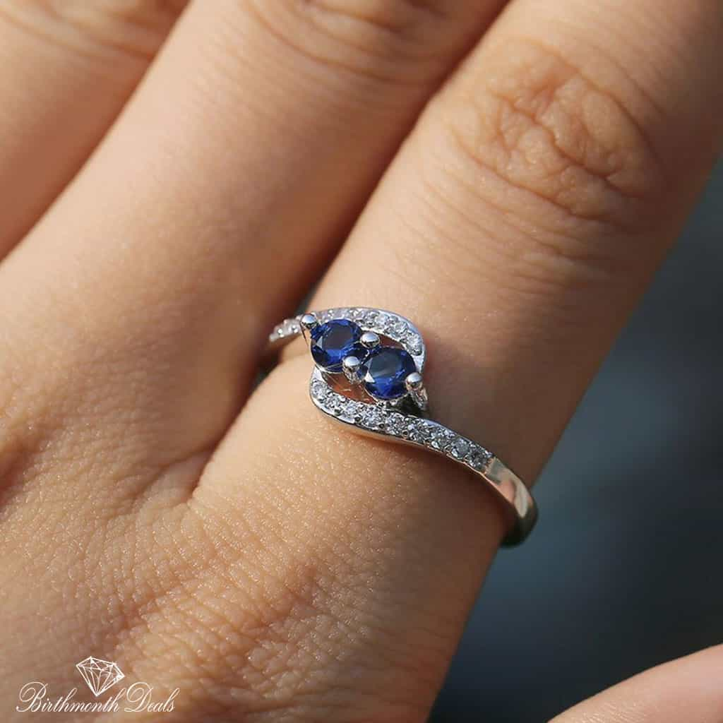 September Sapphire Birthstone Ring - Birthmonth Deals