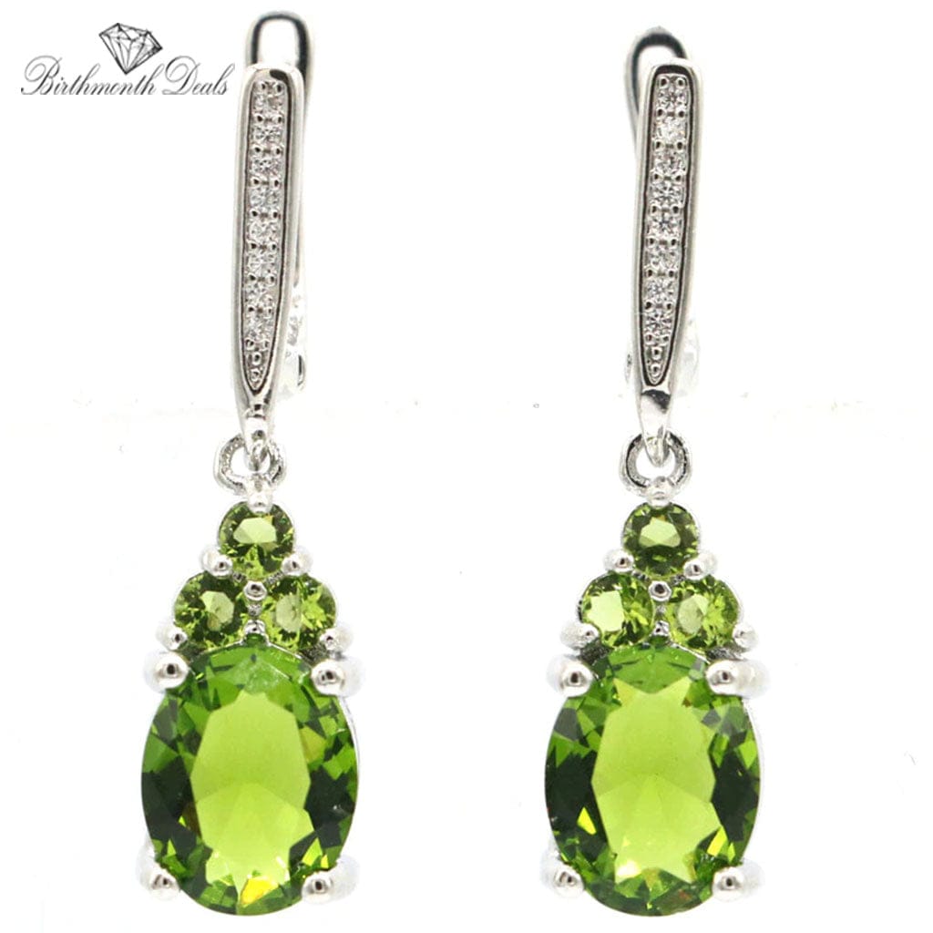 August Peridot Earrings - Birthmonth Deals