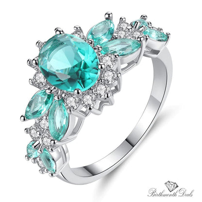 May Emerald Birthstone Ring - Birthmonth Deals