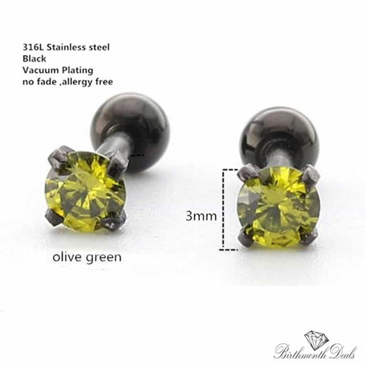 August Peridot Earrings - Birthmonth Deals