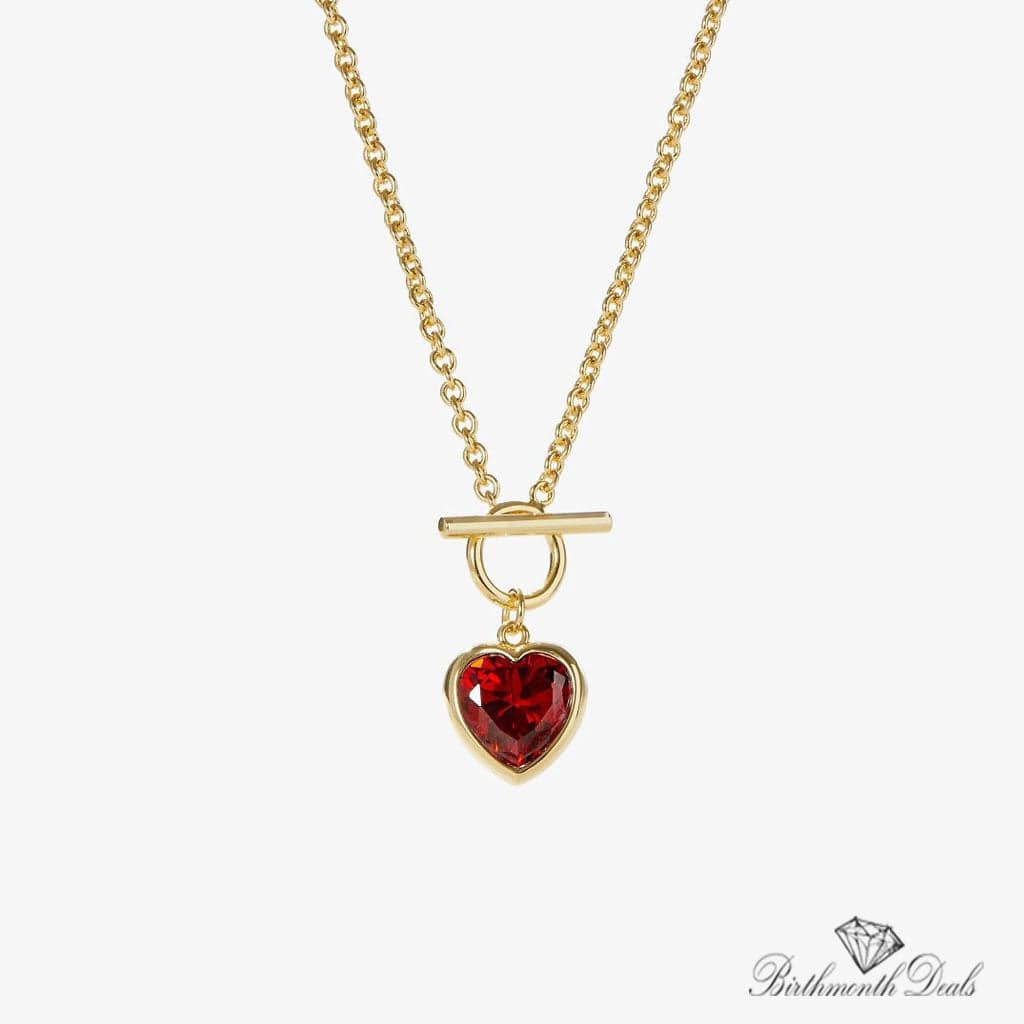 July Ruby Necklace - Birthmonth Deals