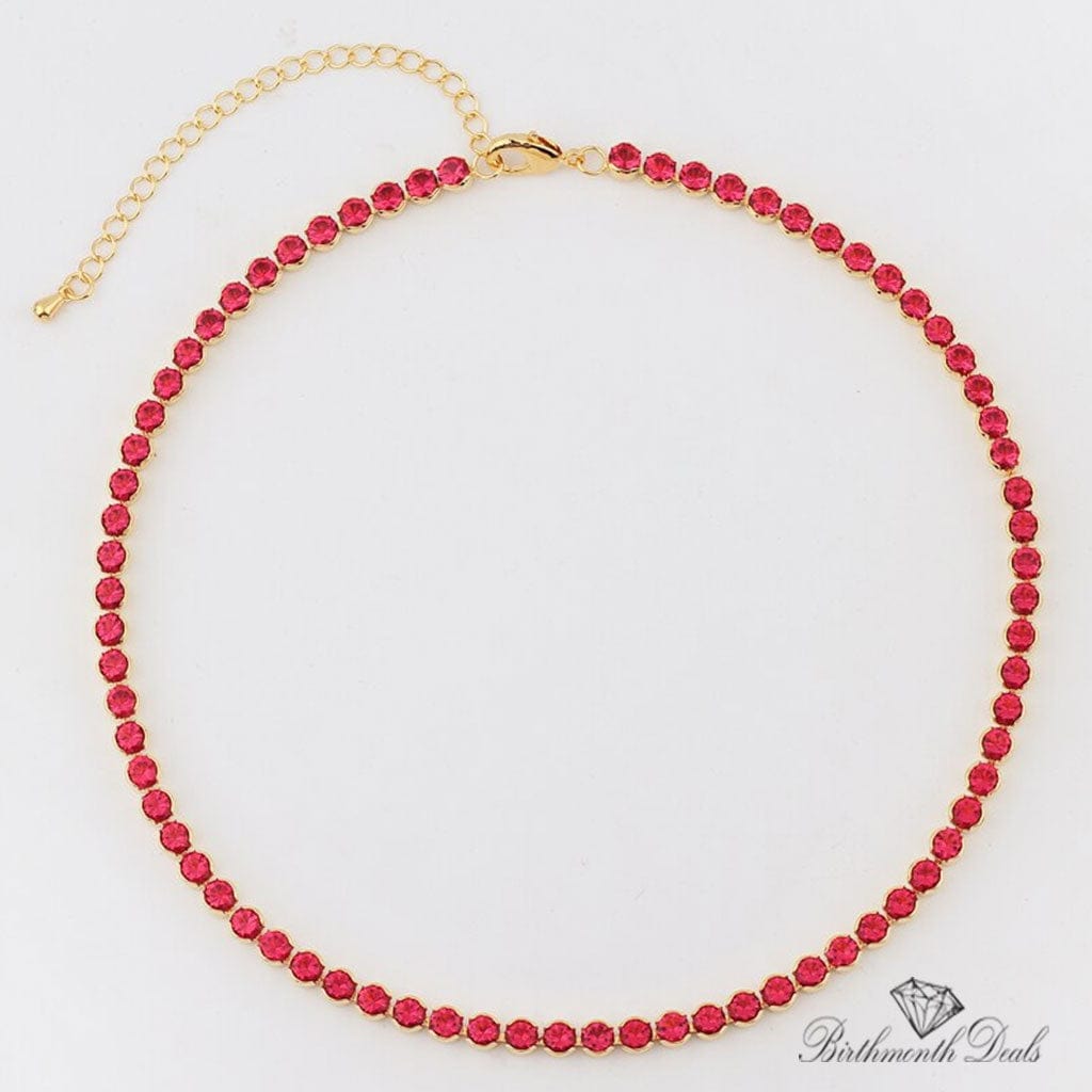 July Ruby Birthstone Jewelry Set - Birthmonth Deals