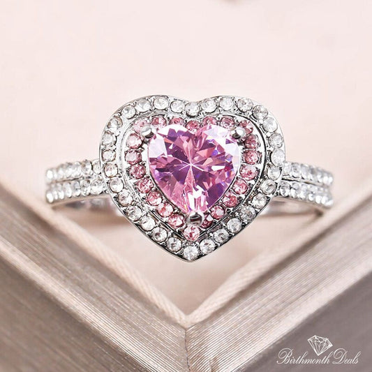 April Diamond Birthstone Ring - Birthmonth Deals
