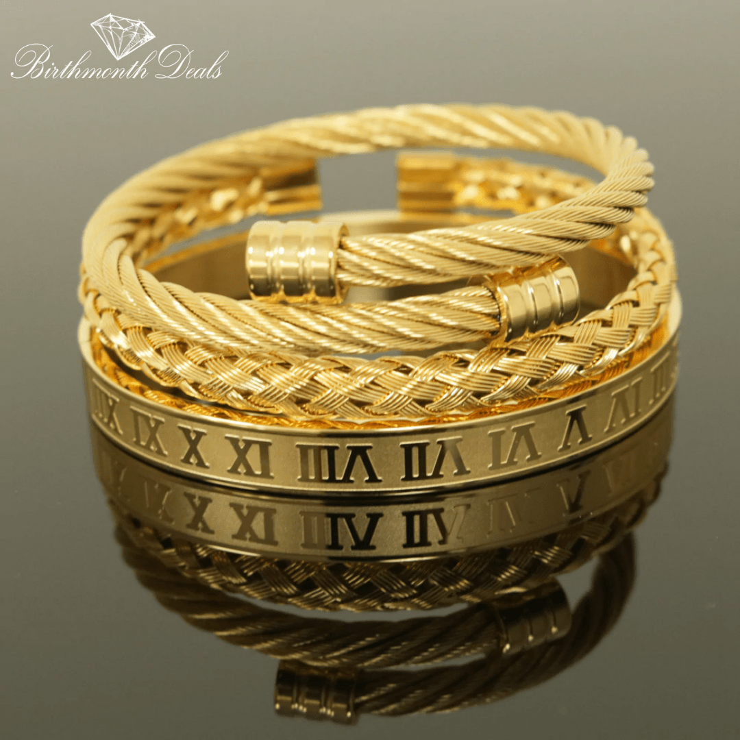 Roman Numeral Bracelet - Birthmonth Deals