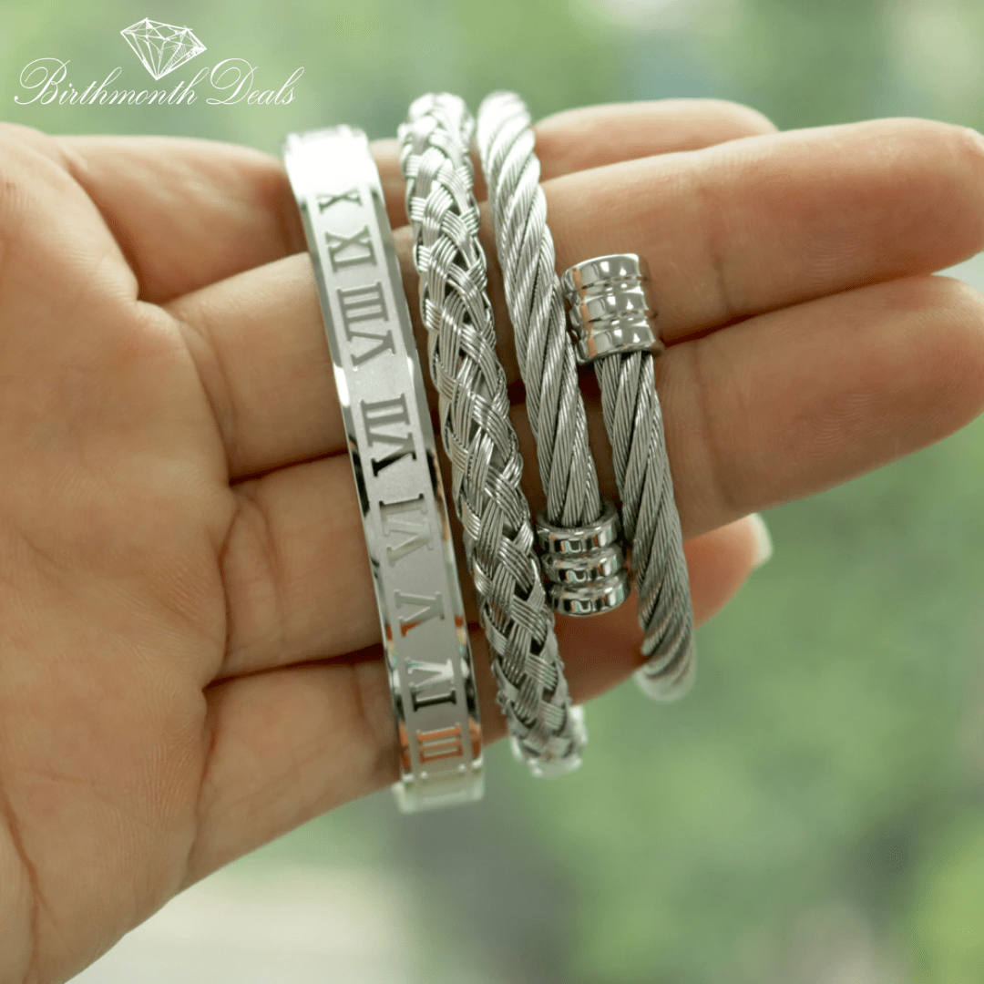 Roman Numeral Bracelet - Birthmonth Deals