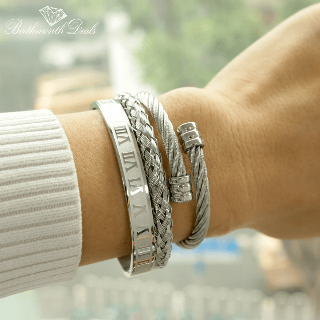 Roman Numeral Bracelet - Birthmonth Deals