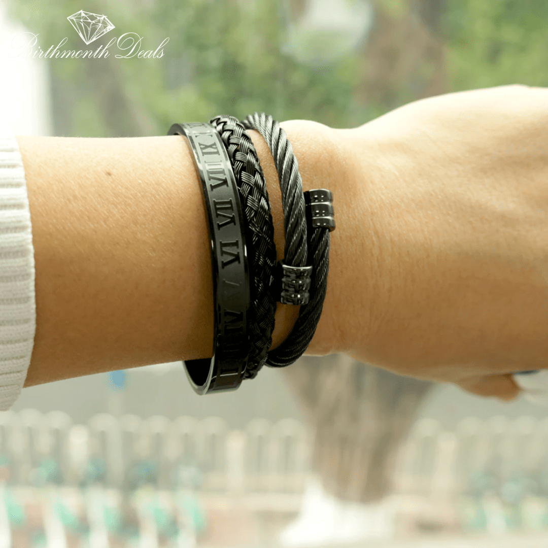 Roman Numeral Bracelet - Birthmonth Deals