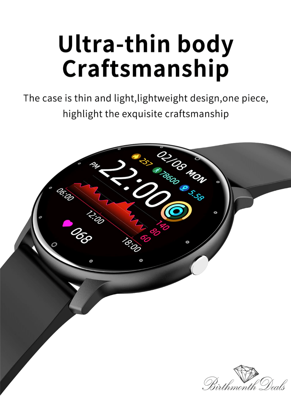 Round Smartwatch - Birthmonth Deals