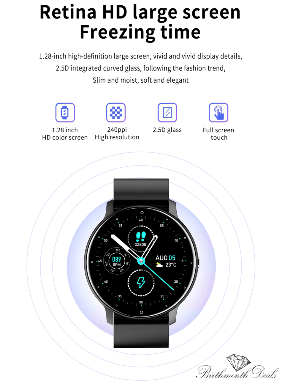 Round Smartwatch - Birthmonth Deals