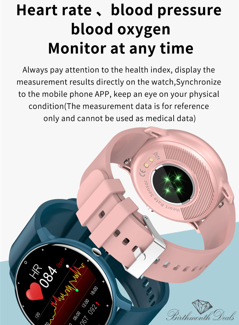 Round Smartwatch - Birthmonth Deals