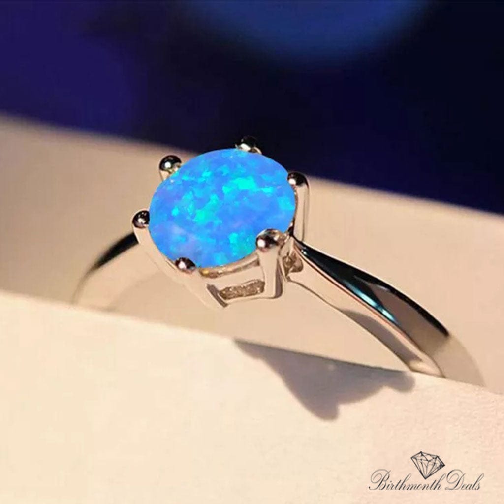 December Zircon Birthstone Ring - Birthmonth Deals