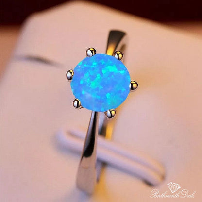 December Zircon Birthstone Ring - Birthmonth Deals