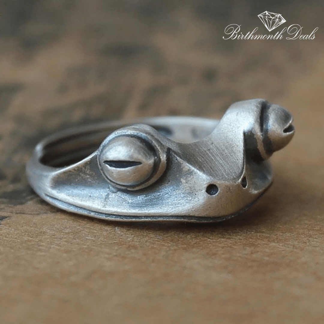 Sleepy Frog Ring - Birthmonth Deals