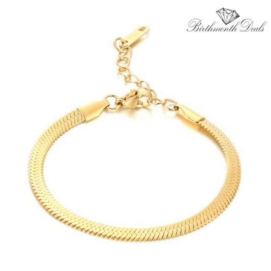 Snake Chain Bracelet - Birthmonth Deals