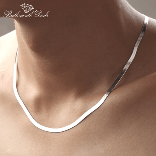 Snake Chain Necklace - Birthmonth Deals