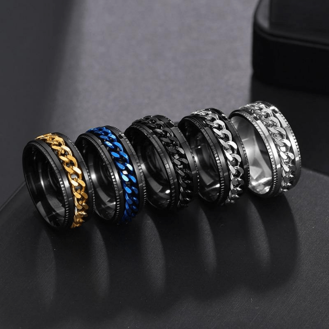 Spinner Chain | Men's Ring - Birthmonth Deals