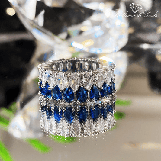 September Sapphire Birthstone Ring - Birthmonth Deals