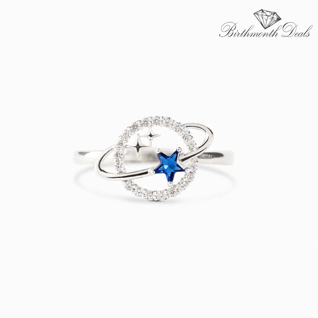 September Sapphire Birthstone Ring - Birthmonth Deals