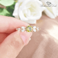 August Peridot Birthstone Ring - Birthmonth Deals