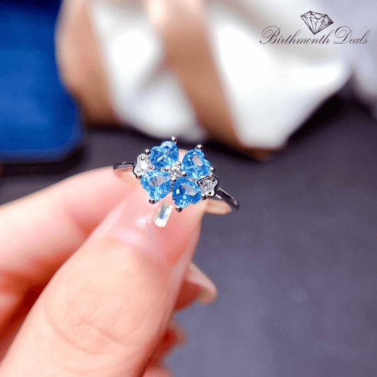 December Zircon Birthstone Ring - Birthmonth Deals