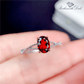 January Garnet Birthstone Ring - Birthmonth Deals