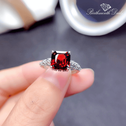 July Ruby Birthstone Ring - Birthmonth Deals